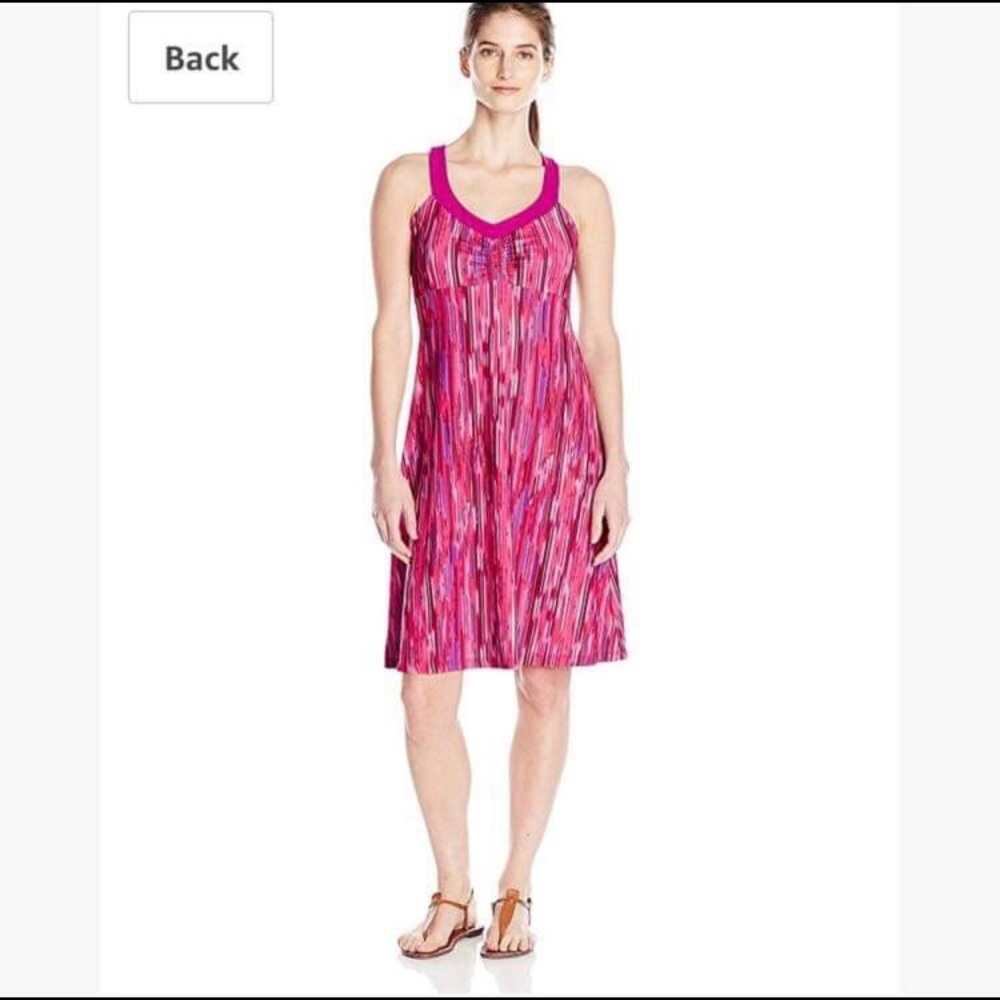 Prana azalea rainblur shauna active v-neck dress